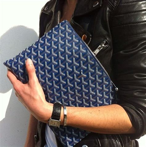 mens goyard clutch|Goyard envelope clutch.